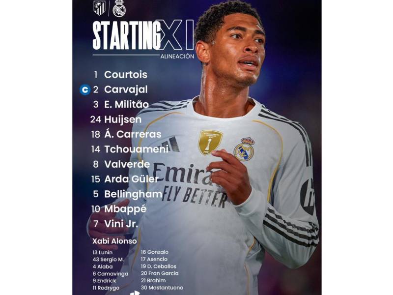 Atlético de Madrid le pinta la cara al Real Madrid de Xabi Alonso y le quita el invicto