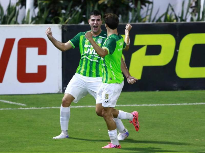 Nicolás Messiniti se estrenó como goleador en este torneo Apertura con Marathón.