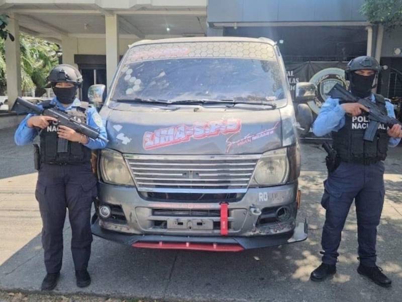 Brócoli conducía un microbús de la ruta La Lima-San Pedro Sula cuando fue capturado el pasado 17 de febrero.