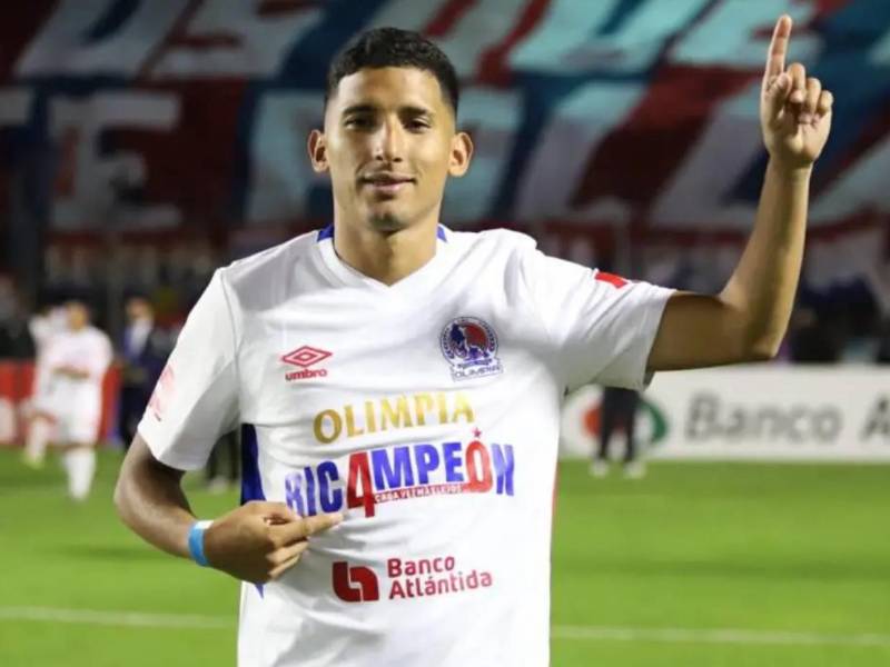 José Mario Pinto debutó con el Olimpia en Liga Nacional en el 2018.