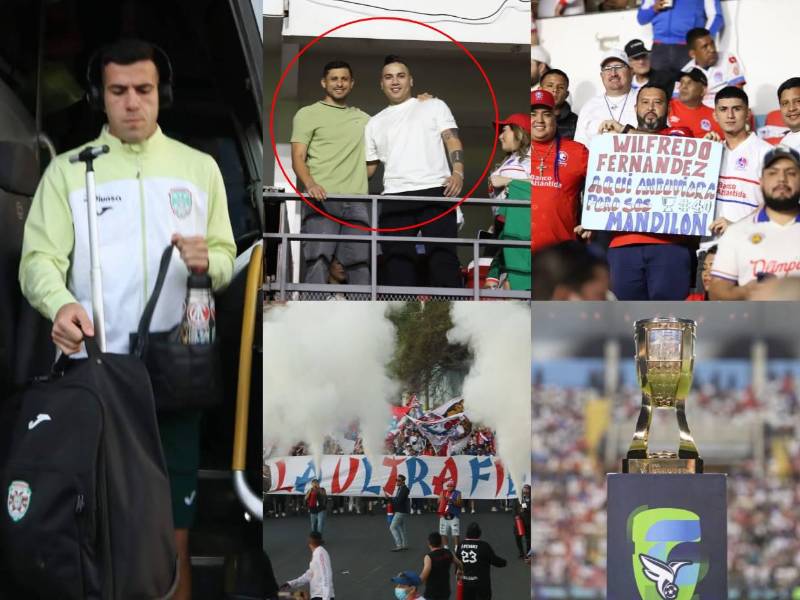 Olimpia recibe este miércoles a Marathón por la Gran Final de Liga Nacional. El ambientazo que se vive a pocos minutos del arranque del partido.