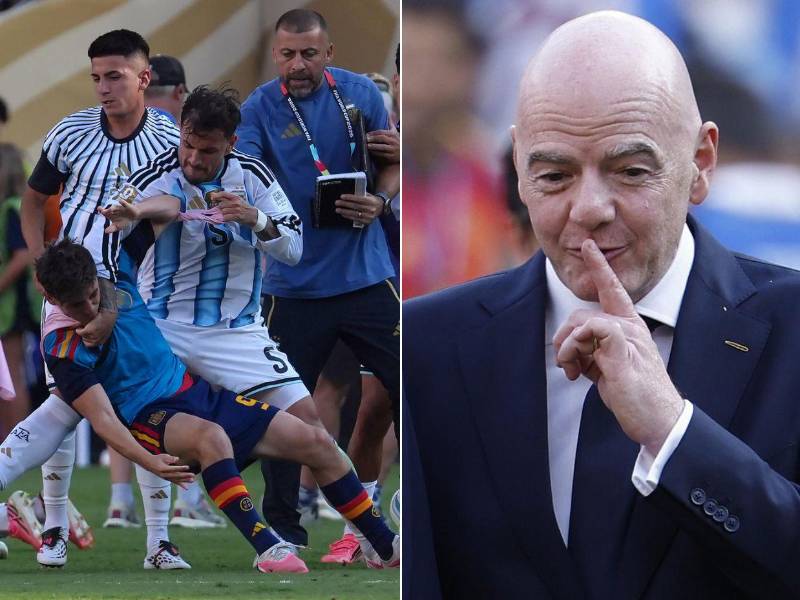 Leandro Paredes y la Selección de Argentina recibirían ejemplares castigos por la pelea que propiciaron contra jugadores de España tras la final del Mundial. La FIFA abrió una investigación y eso comienza a informarse.