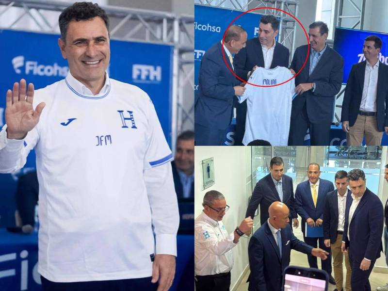 José Francisco Molina fue presentado oficialmente este lunes 3 de marzo como nuevo técnico de la Selección Nacional de Honduras. Así se vivió la ceremonia.