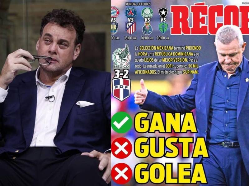 México ganó 3-2 ante República Dominicana pero terminó pidiendo la hora en su debut en la Copa Oro 2025. Así reaccionó la prensa azteca ante este papelón.