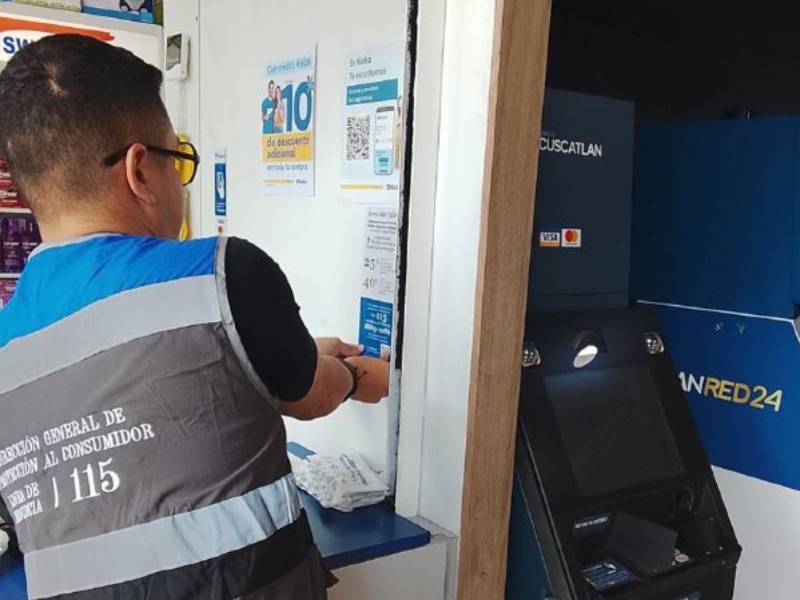 Las inspecciones forman parte de los operativos desplegados durante el feriado para verificar que los comercios cumplan con las disposiciones de protección a los consumidores.