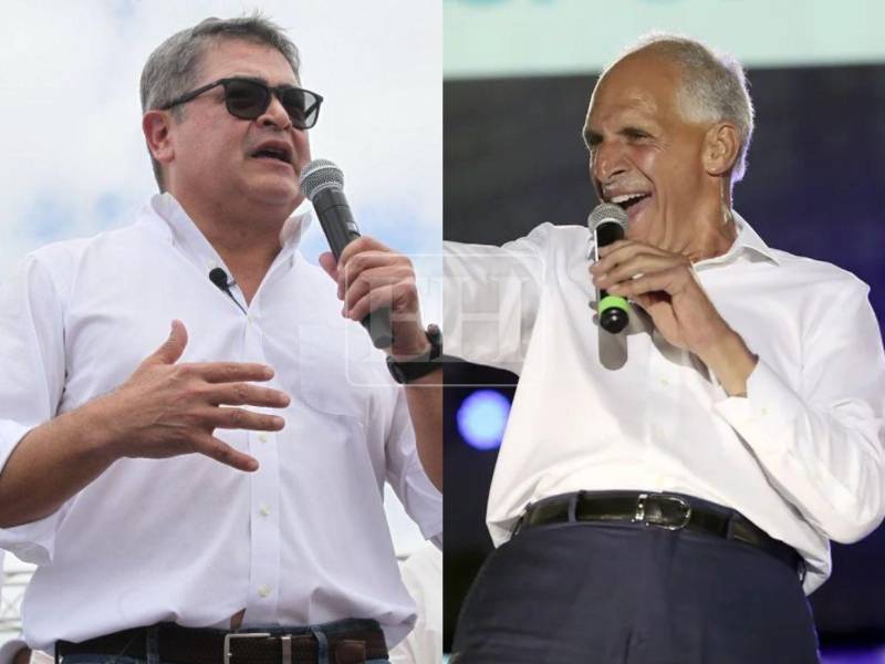 Juan Orlando Hernández aprovechó su primera intervención pública en Honduras para expresar su apoyo al presidente Nasry Asfura y al presidente del Congreso Nacional, Tomás Zambrano.