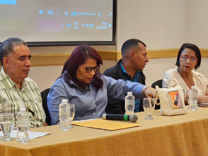 Varias organizaciones de derechos humanos hicieron el acompañamiento a los miembros del Sitrainfop.