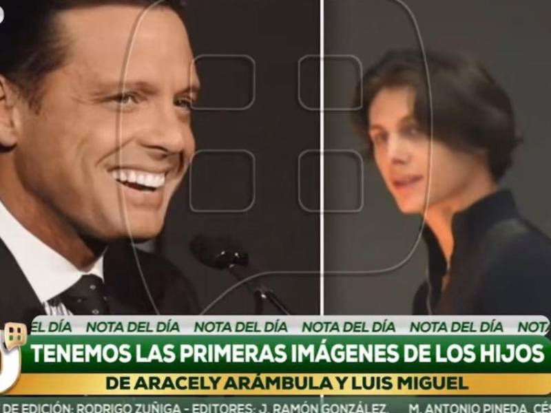 Así luce Miguel, el hijo de 19 años de Luis Miguel: primera imagen en TV