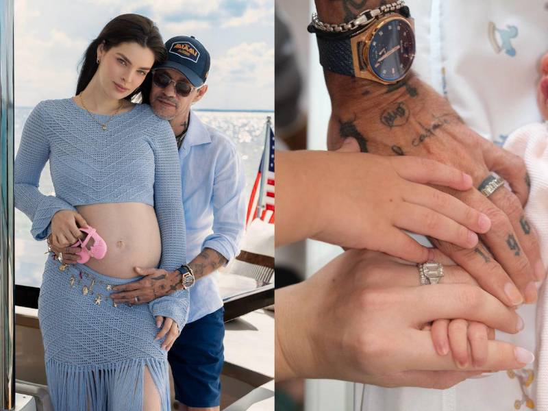 Nadia Ferreira y Marc Anthony han recibido a su segunda hija en común, una niña que lleva por nombre Myla.