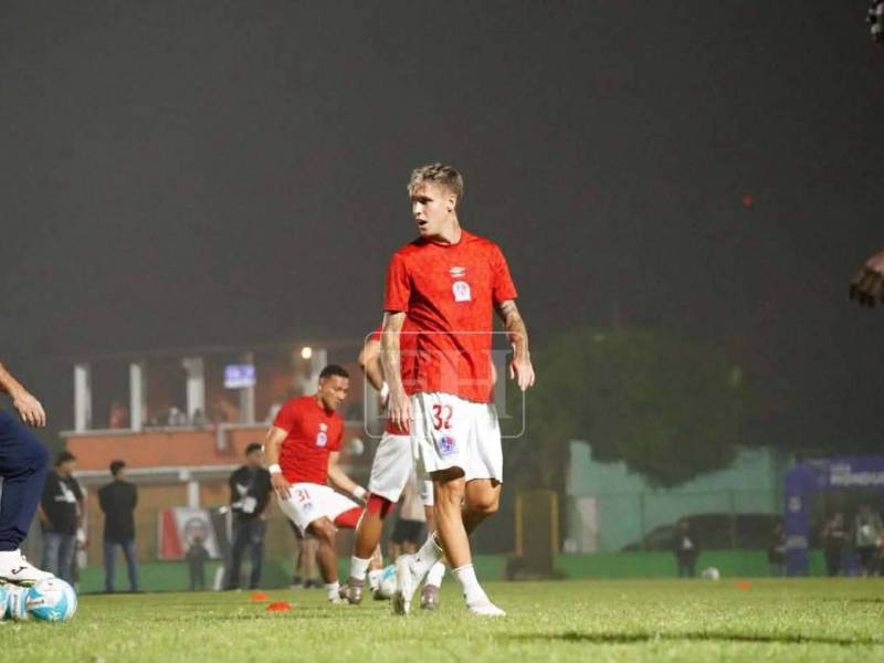 Imágenes del desarrollo del partido.