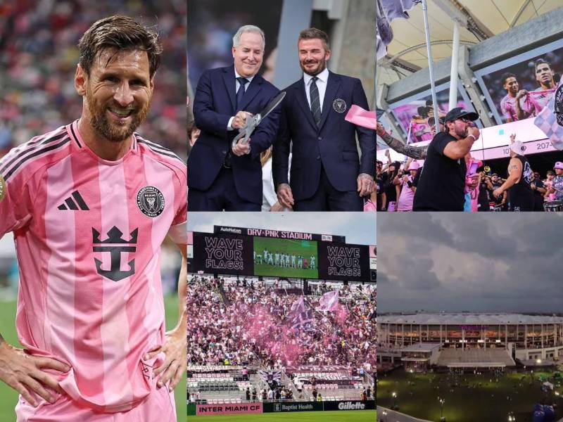 Lionel Messi tiene nueva casa en Estados Unidos. Así se vivió la inauguración oficial del Nu Stadium.