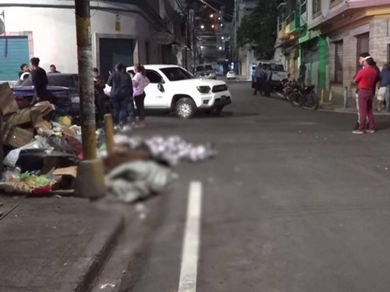 La víctima murió en la escena, mientras que las otras personas fueron trasladadas al Hospital Escuela.