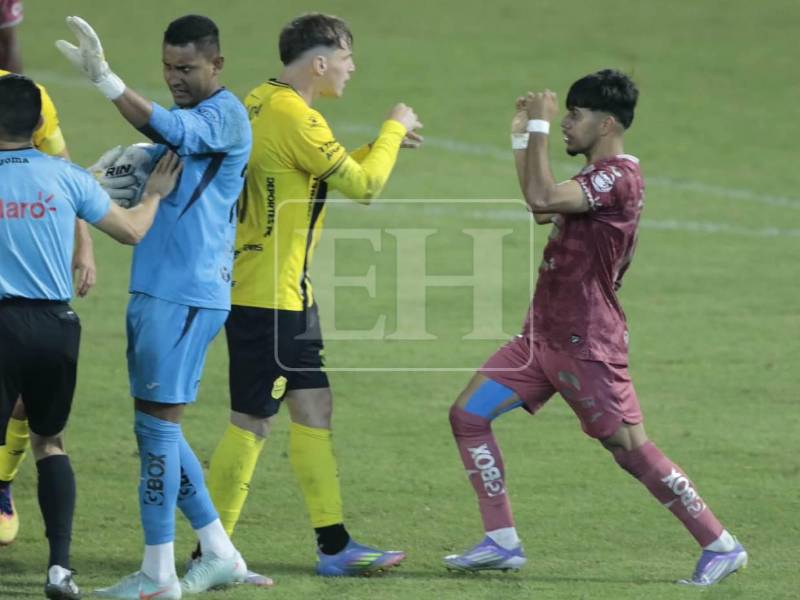 Además, fue castigado Ever Florez del CD Choloma.