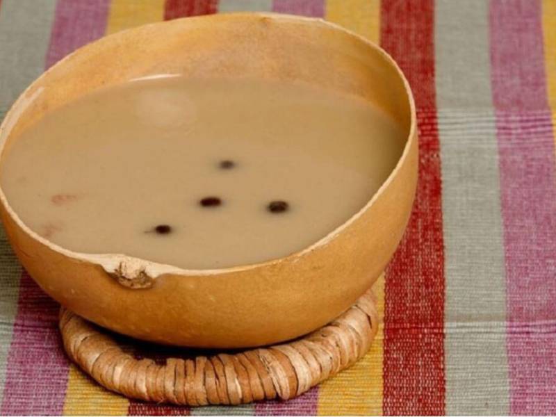 El chilate es una bebida ancestral heredada por el pueblo lenca.