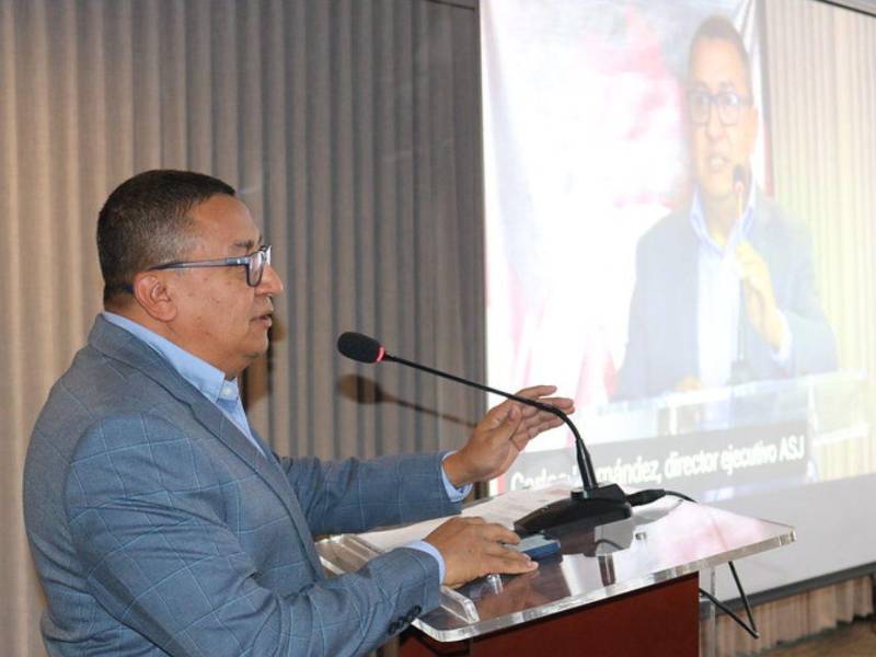 Carlos Hernández, director ejecutivo de ASJ señala que los datos de informe son una radiografía del miedo impuesto desde el poder.