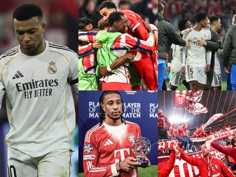 Real Madrid fue eliminado por Bayern Múnich en cuartos de final de Champions League. Error del VAR, héroe del partido y el fuerte agarrón.