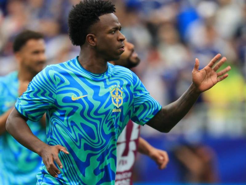 Vinícius Jr busca seguir siendo el referente en el ataque de la selección de Brasil.