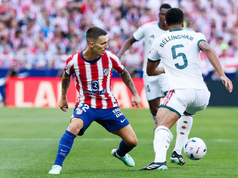 Imágenes del desarrollo del partido.