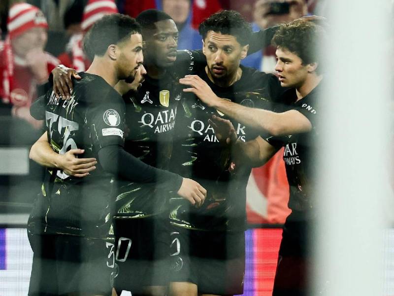 Imágenes del desarrollo del partido.