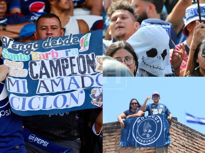 Estas son algunas de las postales más curiosas que nos dejaron los aficionados en la gran final del fútbol hondureño.