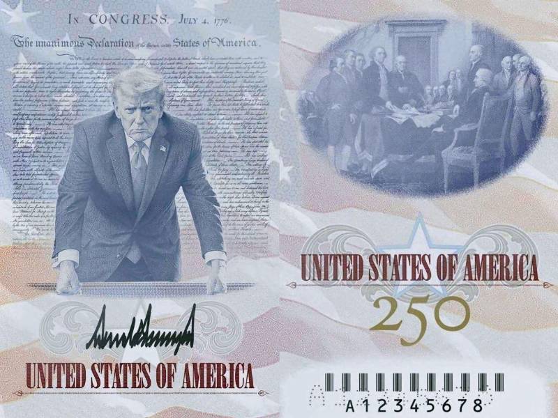 El Departamento de Estado de Estados Unidos anunció este jueves que el próximo 8 de agosto comenzará a expedir pasaportes conmemorativos con la imagen del presidente estadounidense Donald Trump. Así lucirá.