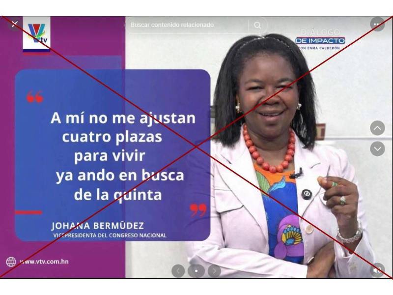 Captura de pantalla a una publicación de TikTok hecha el 4 de marzo de 2026.