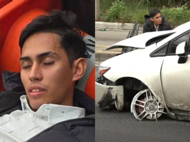 La identidad del joven acusado de arrollar a un motociclista en el anillo periférico de Tegucigalpa ha sido confirmada como José Carlos Mendoza, de 23 años, estudiante de Ingeniería de Negocios .