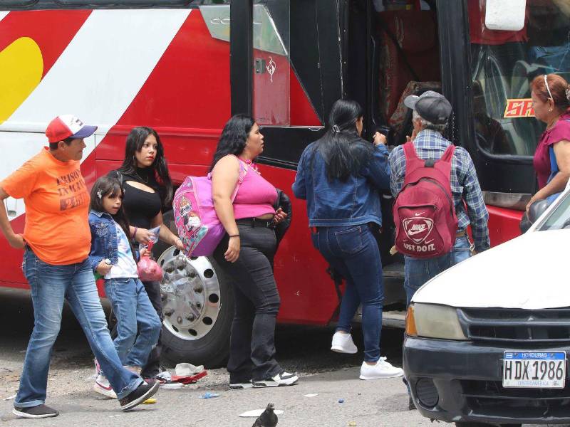 Desde el sábado 28 de marzo la movilización dedicada a la Semana Santa comenzó en la capital, según autoridades de Copeco.