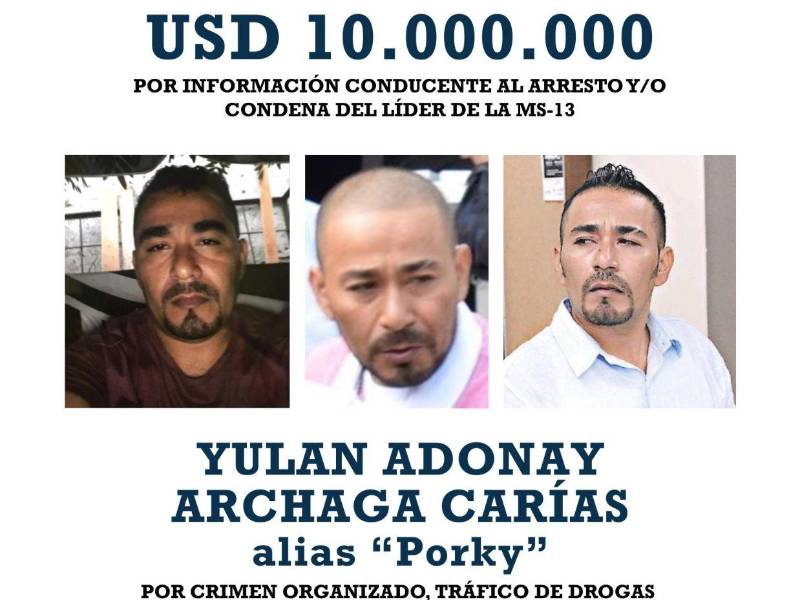 El Departamento de Estado indicó que la recompensa busca obtener información que permita su arresto o condena.