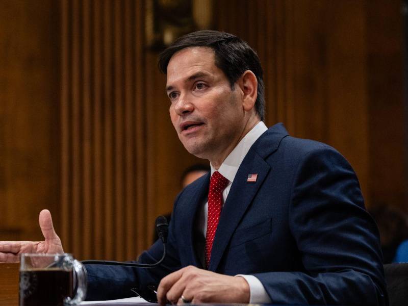 El secretario de Estado estadounidense, Marco Rubio.