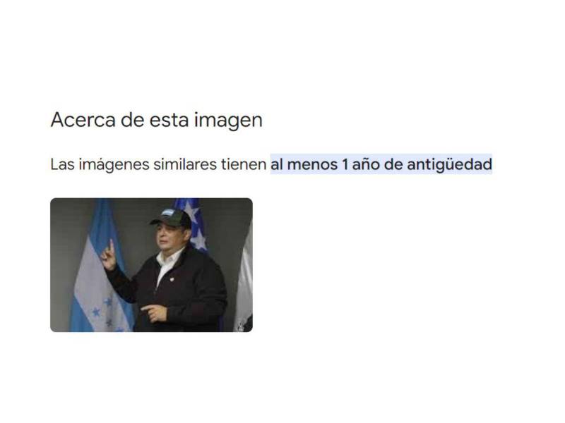 Captura de pantalla a la sección de acerca de esta imagen en Google.
