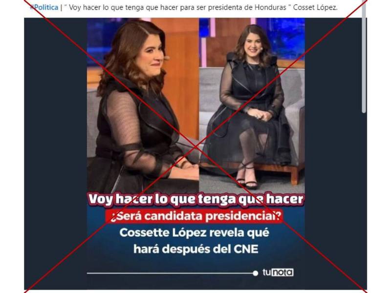 Captura de pantalla a una publicación de Facebook hecha el 14 de noviembre de 2025.