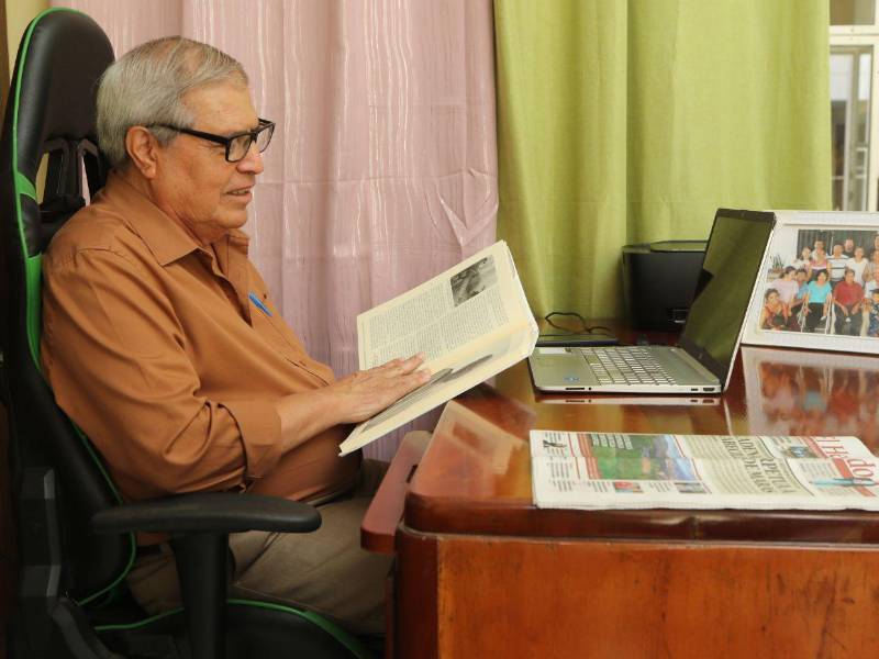 Juan Ramón Durán Gómez, periodista y excatedrático de la Escuela de Periodismo de la Universidad Nacional Autónoma de Honduras (UNAH).