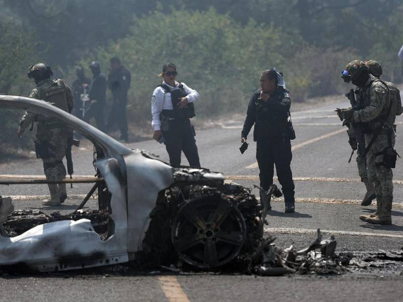 Las balas perseguían a la cabeza del CJNG, quien desde el 21 de febrero se escondía en una exclusiva cabaña con su pareja sentimental.