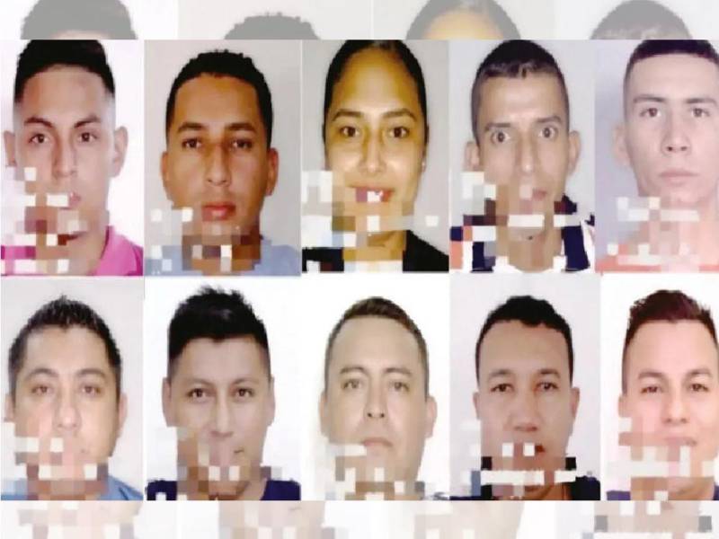 Exagentes implicados en los delitos cometidos durante un operativo policial en el año 2023.