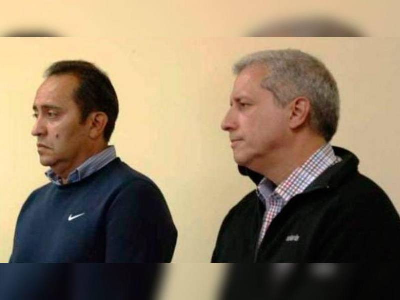 Mario Roberto Zelaya y José Ramón Bertetty recibieron una pena de nueve años y cuatro meses de prisión.