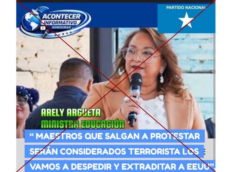 Captura de pantalla a una publicación de Facebook hecha el 9 de febrero de 2026.