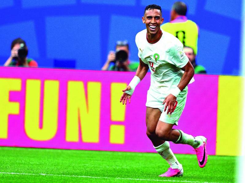 Marruecos - promedio de ranking de los rivales: 28.7Brasil 6Escocia 42Haití 83Países Bajos 8Canadá 30Francia 3