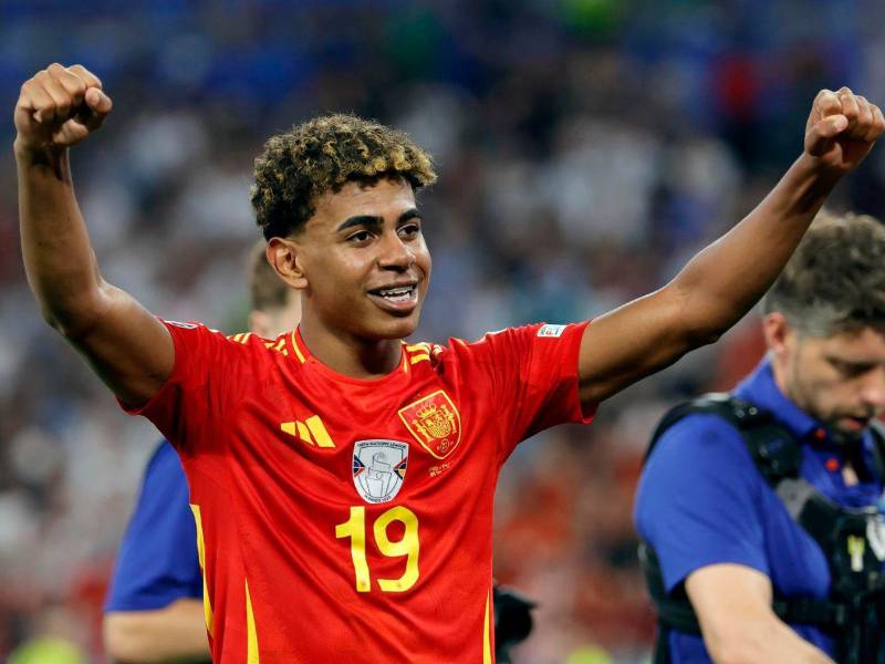 Lamine Yamal tras conquistar la Euro con España.