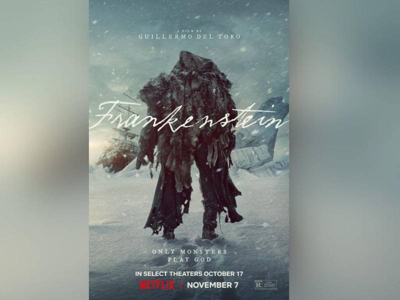 Frankestein de Guillermo del Toro, podría ser nominada en las categorías de Mejor Película, Mejor director, Mejor Actor y Mejor Actor de Reparto.