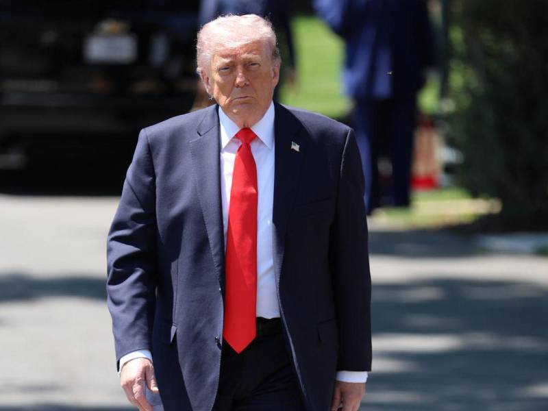 El presidente de Estados Unidos, Donald Trump.