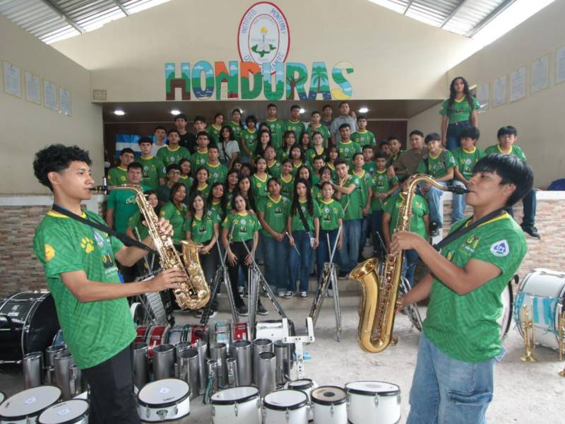 Instituto Monterrey prepara un repertorio hondureño para los desfiles patrios.