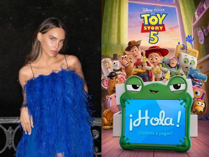 El pasado sábado, Belinda publicó en su cuenta de Instagram una imagen en la que aparecen Buzz Lightyear, la vaquerita Jessie y otros personajes del universo de Toy Story balanceándose en una llanta colgada de un árbol. Junto a la foto escribió: ¡El lunes les tengo una sorpresa brutal! Un sueño hecho realidad para mí ¡¡¡Adivinen!!! El mensaje fue suficiente para que sus seguidores pasaran el fin de semana entero especulando. El lunes llegó y, con él, la confirmación.