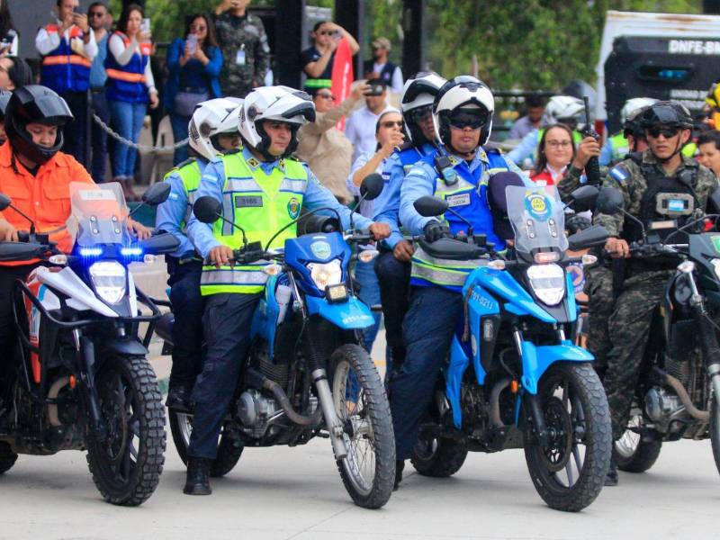 Agentes de la Policía Nacional, Policía Militar del Orden Público (PMOP) y Policía Municipal, realizarán patrullajes en motocicletas y a pie, en las principales ciudades de Honduras.
