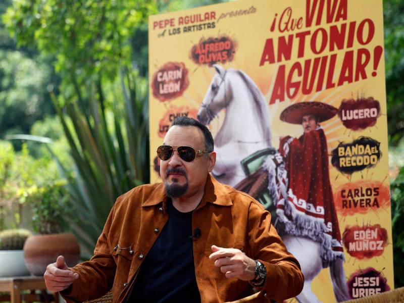 El nuevo disco ‘¡Que viva Antonio Aguilar!’, su nuevo álbum que reivindica un legado de “buenas canciones”