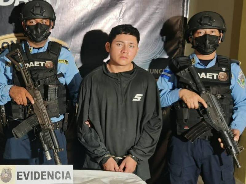 Isaac Excequiel Lagos Funes, conocido con el alias de “K2”, supuesto miembro de la Pandilla 18.