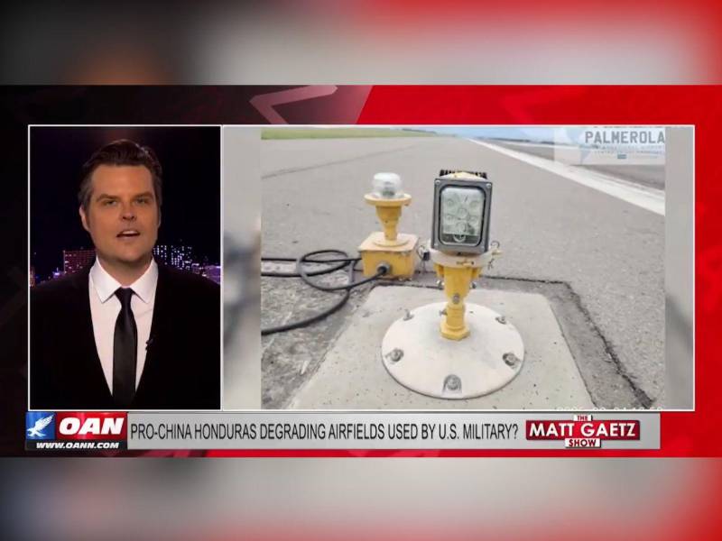El excongresista estadounidense Matt Gaetz, hombre cercano a Donald Trump, denunció en su programa televisivo que el gobierno hondureño mantiene apagados los radares y las luces de navegación en Palmerola, lo que complica el trabajo de la Fuerza de Tarea Conjunto Bravo.