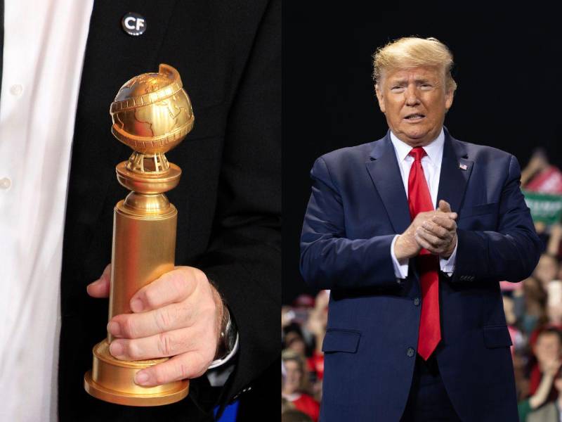 Durante la ceremonia celebrada este domingo por la noche el nombre del mandatario estadounidense habría sonado demasiado poco.