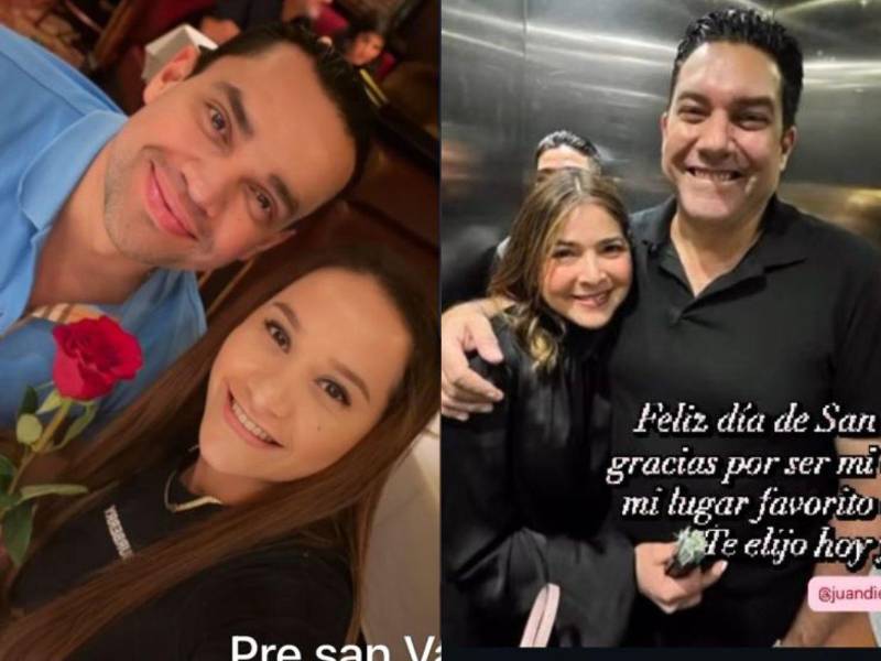 ¿Cómo celebraron San Valentín los políticos de Honduras? Estas imágenes fueron compartidas por los funcionarios en sus redes sociales. El presidente del Congreso Nacional, Tomás Zambrano, sorprendió a su esposa.