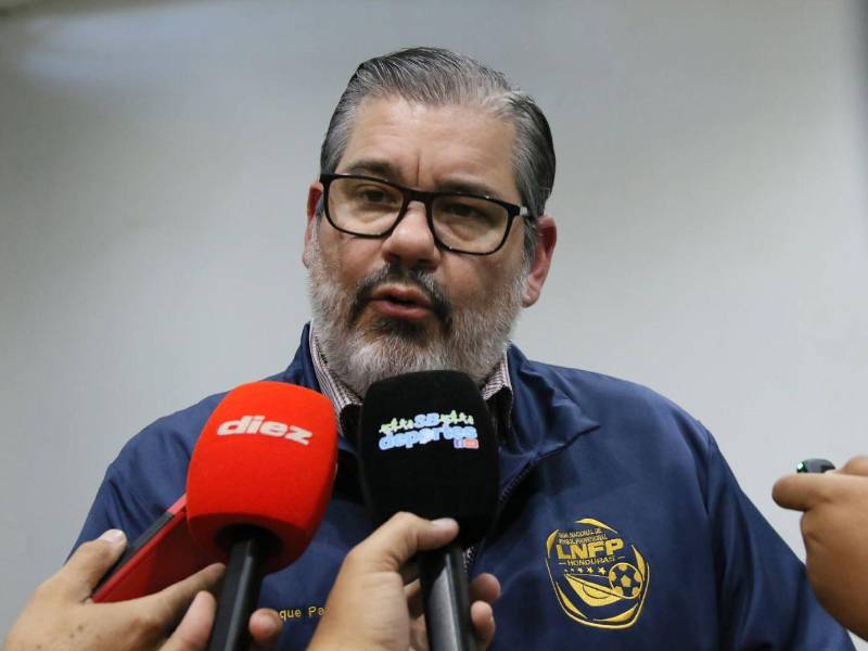 Roque Pascua, secretario de la Liga Nacional de Honduras.